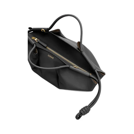 Small Paseo bag in shiny nappa calfskin