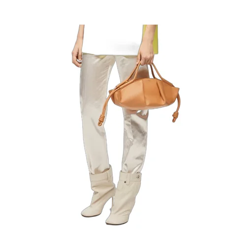 Small Paseo bag in shiny nappa calfskin