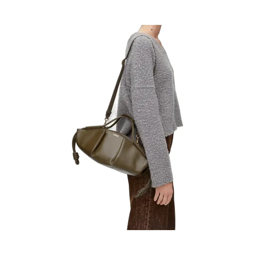 Small Paseo bag in shiny nappa calfskin