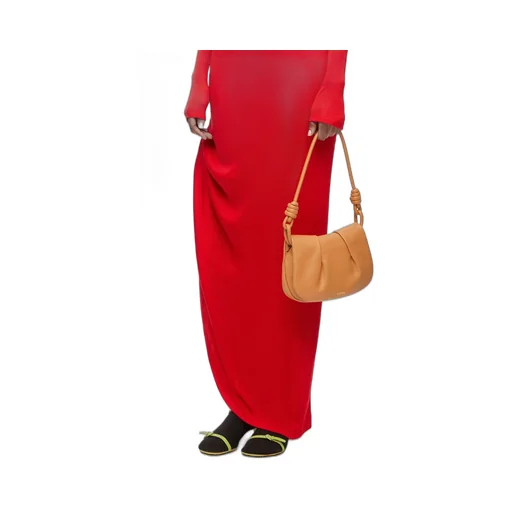 Paseo satchel in shiny nappa calfskin