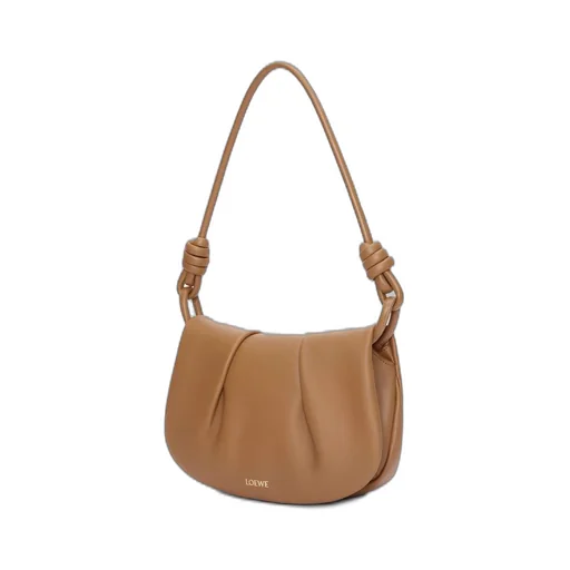 Paseo satchel in shiny nappa calfskin