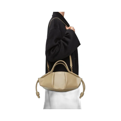 Small Paseo bag in shiny nappa calfskin