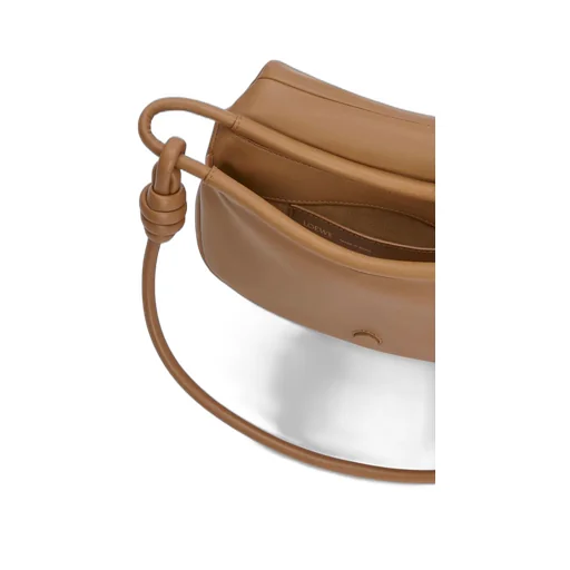 Paseo satchel in shiny nappa calfskin