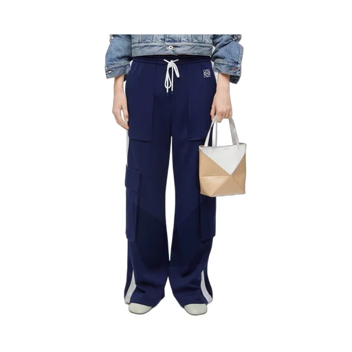 Mini Puzzle Fold Tote in shiny calfskin