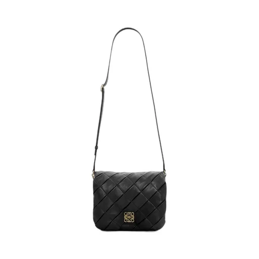 Puffer Goya in pleated shiny nappa lambskin