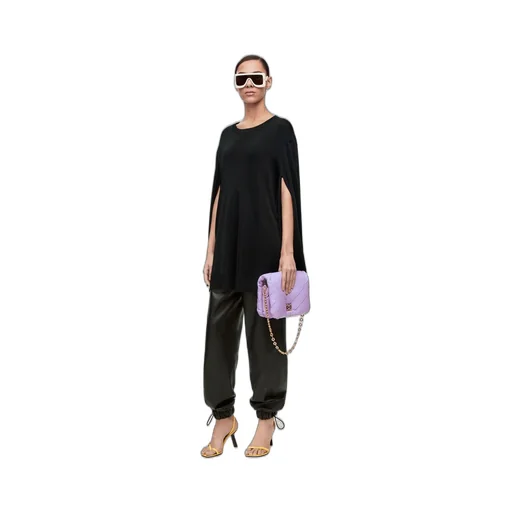 Puffer Goya in pleated shiny nappa lambskin
