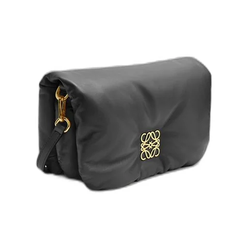 Mini Puffer Goya bag in shiny nappa lambskin