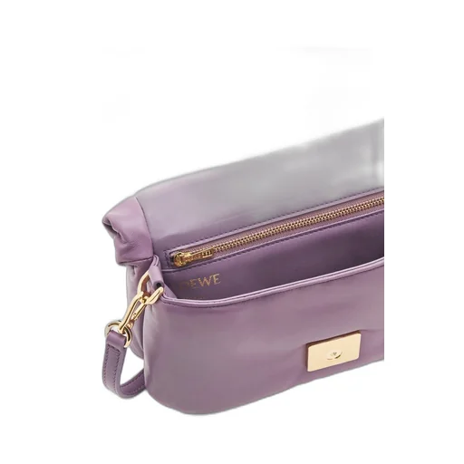Mini Puffer Goya bag in shiny nappa lambskin