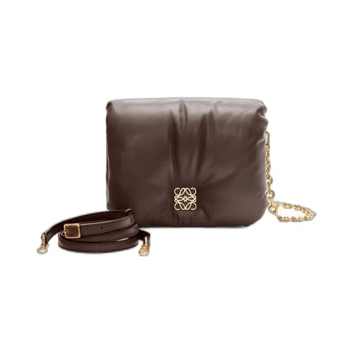 Puffer Goya bag in shiny nappa lambskin