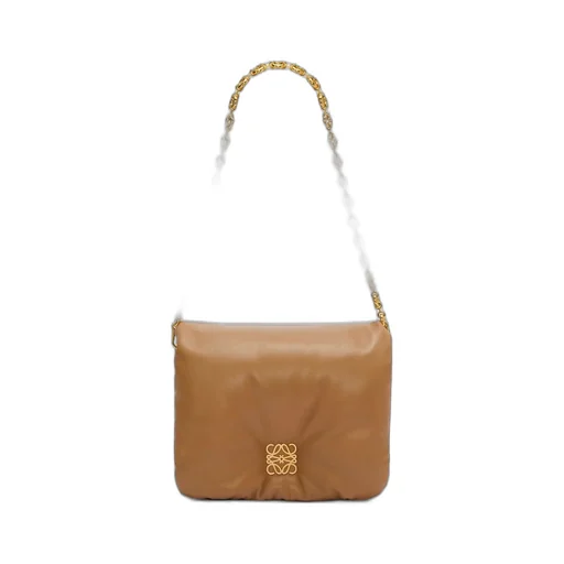 Puffer Goya bag in shiny nappa lambskin