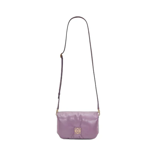 Mini Puffer Goya bag in shiny nappa lambskin