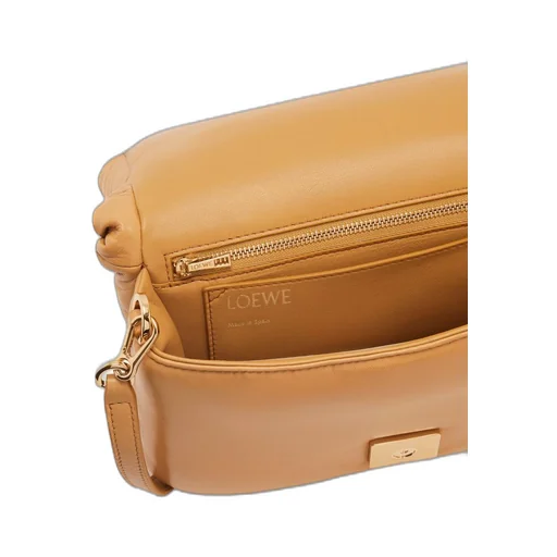 Puffer Goya bag in shiny nappa lambskin