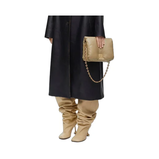 Puffer Goya bag in shiny nappa lambskin