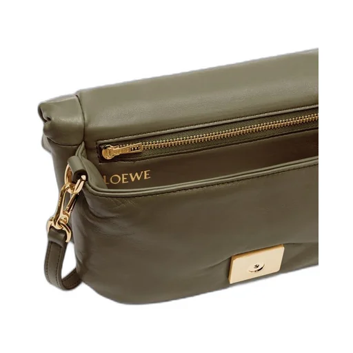 Mini Puffer Goya bag in shiny nappa lambskin
