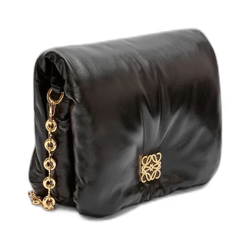Puffer Goya bag in shiny nappa lambskin