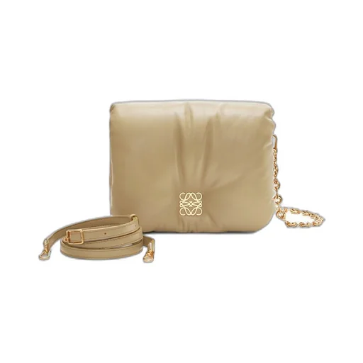 Puffer Goya bag in shiny nappa lambskin