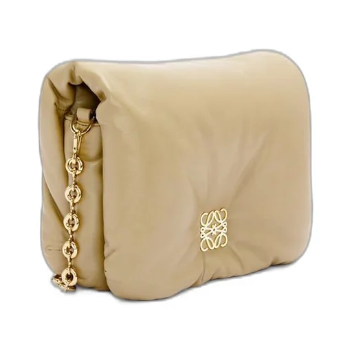 Puffer Goya bag in shiny nappa lambskin