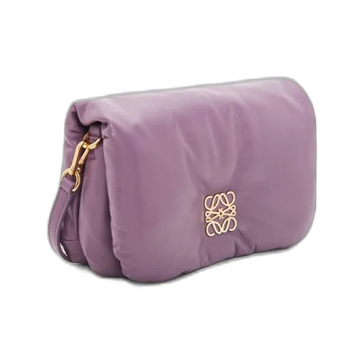 Mini Puffer Goya bag in shiny nappa lambskin