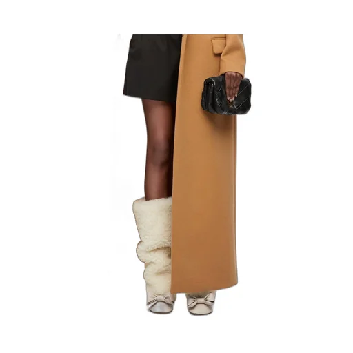 Mini Puffer Goya in pleated shiny nappa lambskin