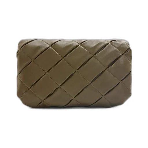 Mini Puffer Goya in pleated shiny nappa lambskin