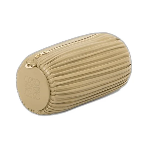 Bracelet Pouch in pleated nappa