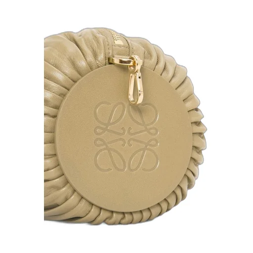 Bracelet Pouch in pleated nappa