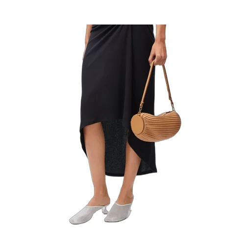 Bracelet Pouch in pleated nappa