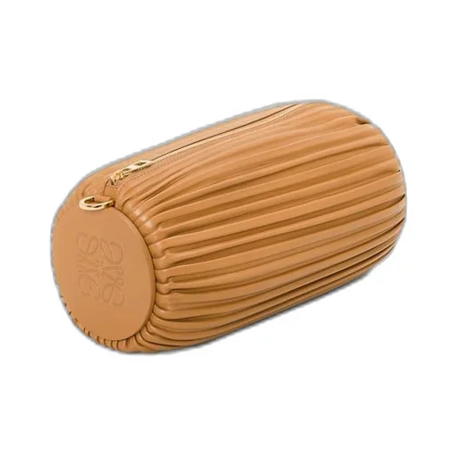 Bracelet Pouch in pleated nappa