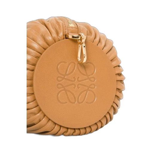 Bracelet Pouch in pleated nappa