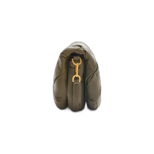 Mini Puffer Goya in pleated shiny nappa lambskin