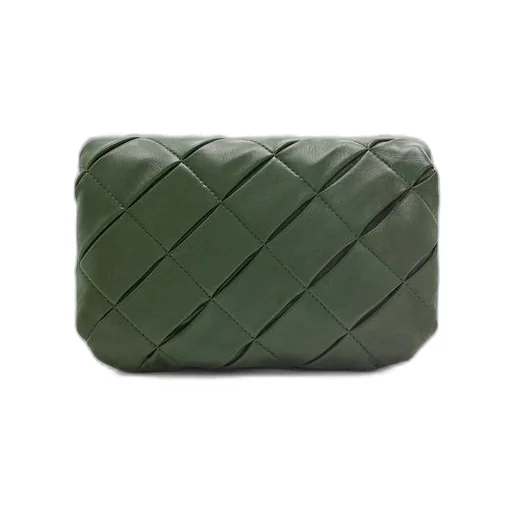 Mini Puffer Goya in pleated shiny nappa lambskin