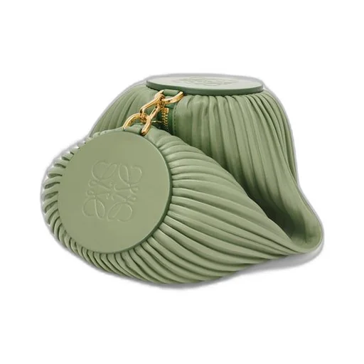 Bracelet Pouch in pleated nappa