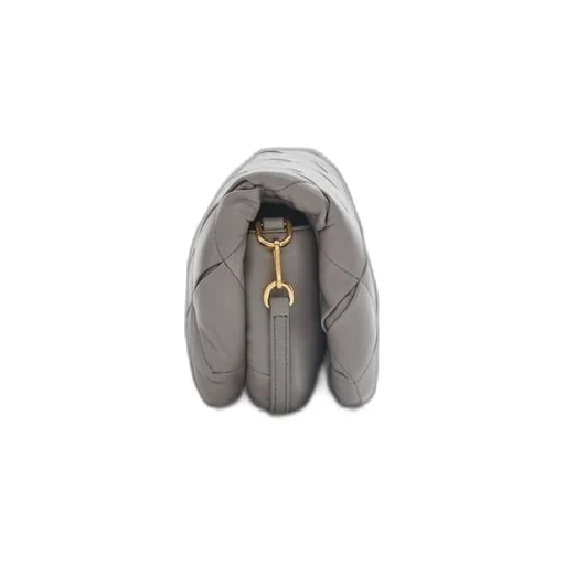 Mini Puffer Goya in pleated shiny nappa lambskin