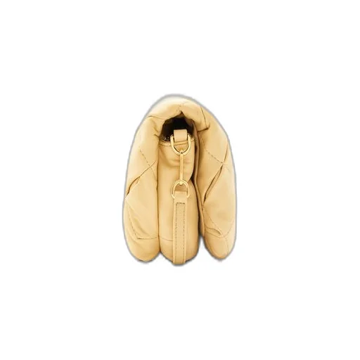 Mini Puffer Goya in pleated shiny nappa lambskin