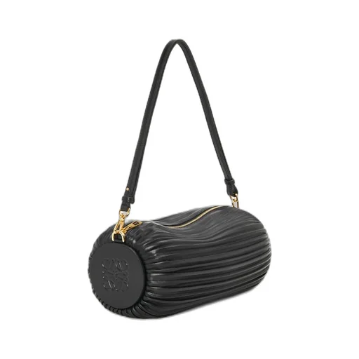 Bracelet Pouch in pleated nappa
