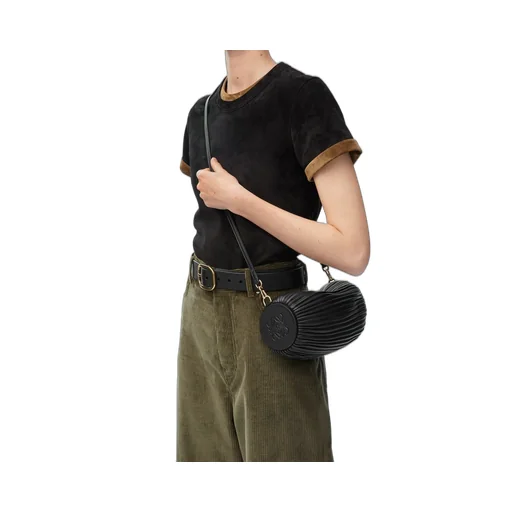 Bracelet Pouch in pleated nappa