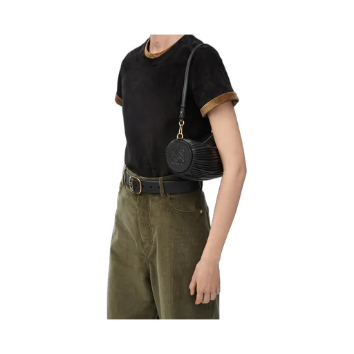 Bracelet Pouch in pleated nappa