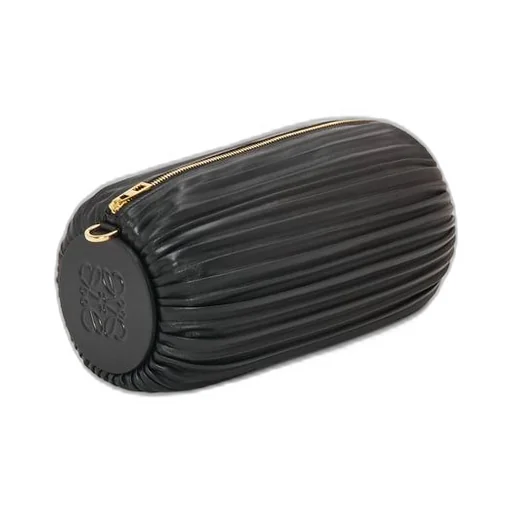 Bracelet Pouch in pleated nappa