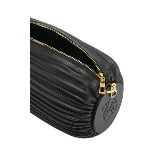 Bracelet Pouch in pleated nappa