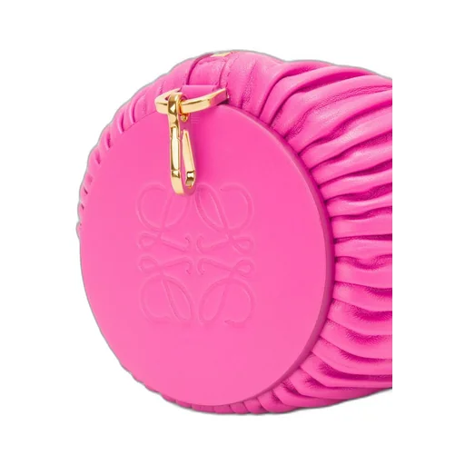 Bracelet Pouch in pleated nappa