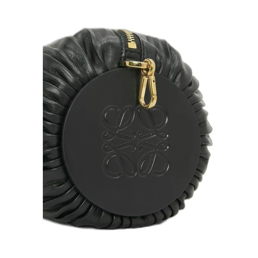 Bracelet Pouch in pleated nappa