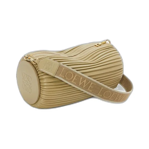 Large Bracelet pouch in pleated nappa