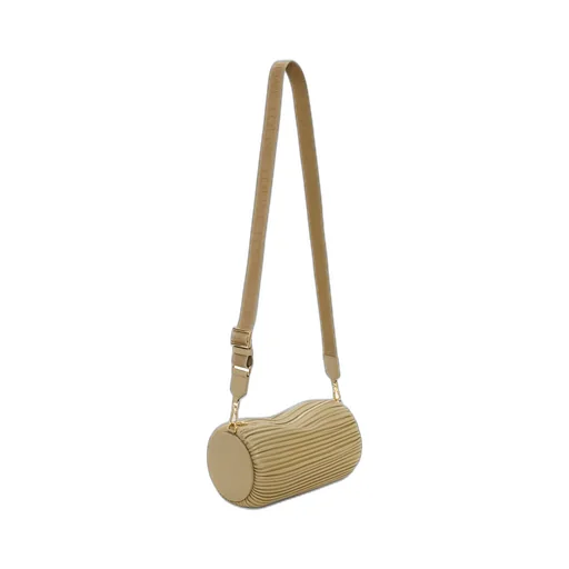 Large Bracelet pouch in pleated nappa