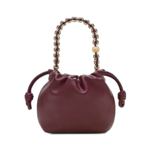 Mini Flamenco Purse bag in mellow nappa lambskin