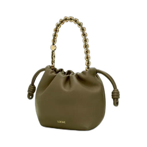 Mini Flamenco Purse bag in mellow nappa lambskin