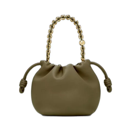 Mini Flamenco Purse bag in mellow nappa lambskin