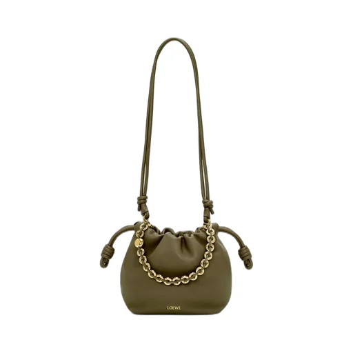 Mini Flamenco Purse bag in mellow nappa lambskin