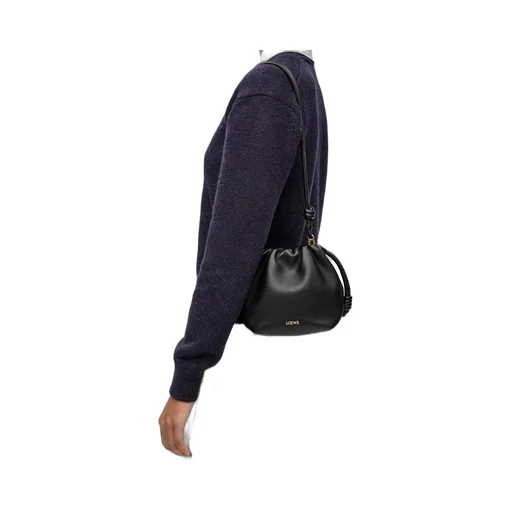 Mini Flamenco Purse bag in mellow nappa lambskin