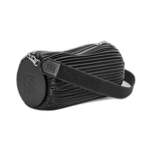 Large Bracelet pouch in pleated nappa