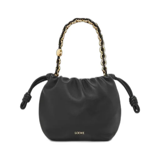 Mini Flamenco Purse bag in mellow nappa lambskin